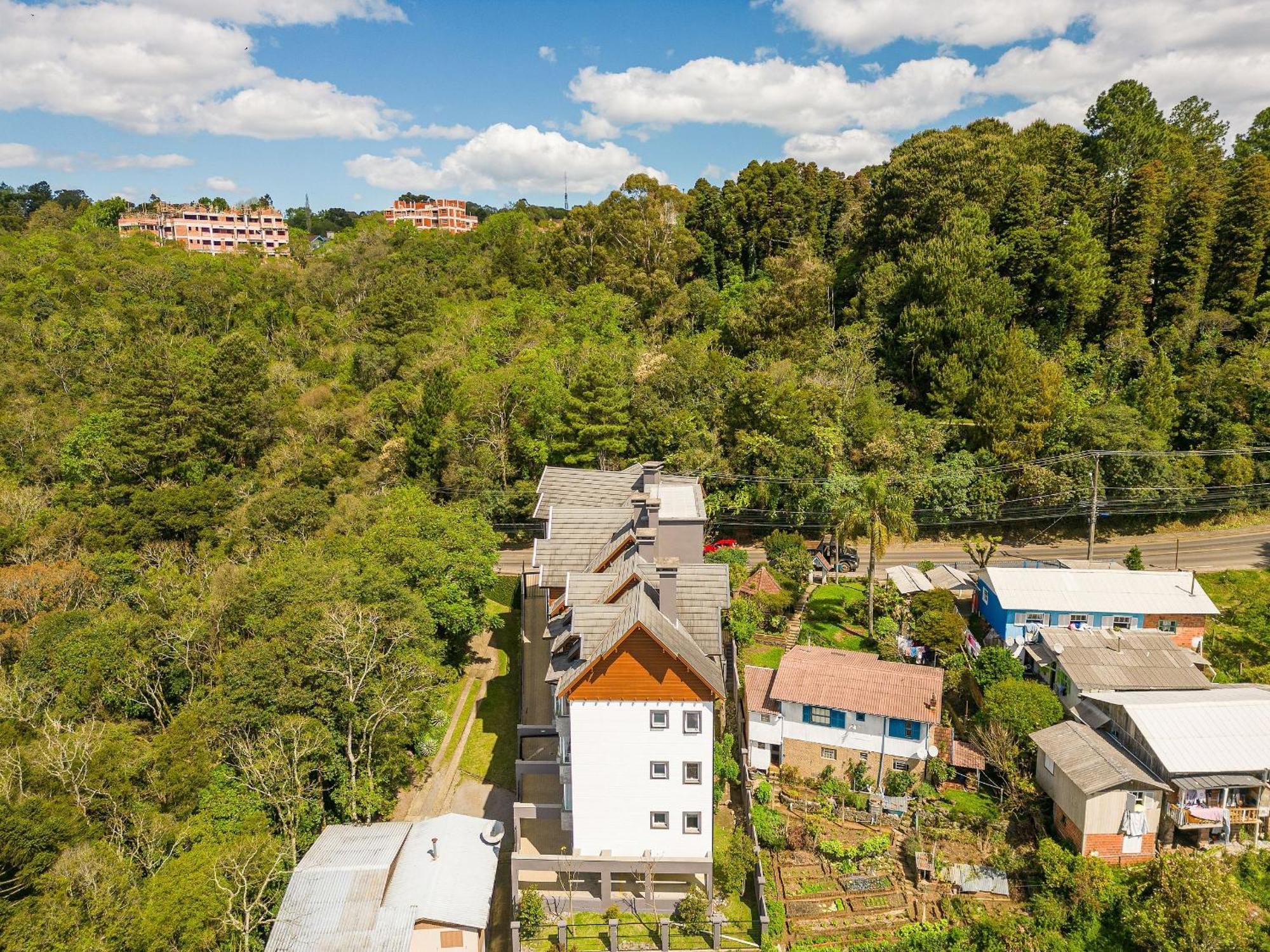 Vista 161 Apto Em Gramado Com Vista Espetacular Luaran gambar