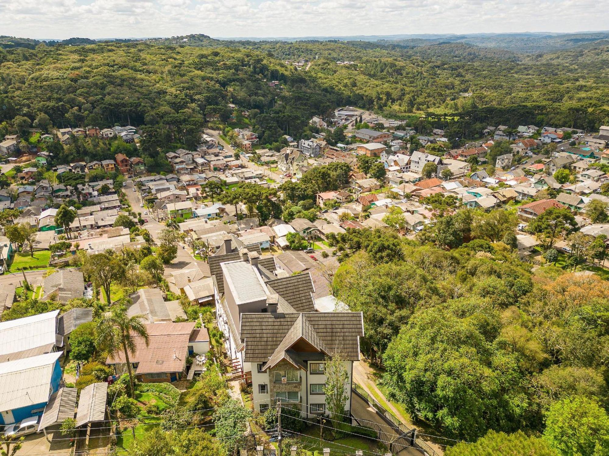 Vista 161 Apto Em Gramado Com Vista Espetacular Luaran gambar